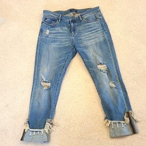 Judy Blue Cuffed Hem Denim Size 13